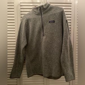 Patagonia Women’s Better Sweater 1/4-Zip Fleece. Size large.